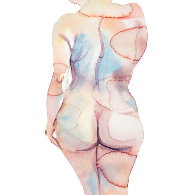 Original watercolor painting on 140 lb Arches cold press paper Artist: Elizabeth Becker Year: 2025 Image and Paper Size:...