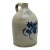 Excellent Antique American Blue Flower Decorated 2 Gallon Jug by New York Stoneware Company Fort Edwards - Circa Mid 1800s For Sale