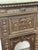 Metal Victorian Cast Iron Fireplace Surround + Green Stone Top, 19th Century For Sale - Image 7 of 12