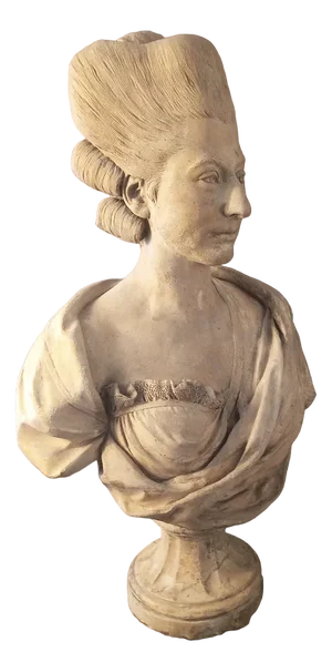 Bust of Marie Antoinette, Late 1700s, Terracotta