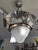 Silver Art Deco Chandelier, 1930 For Sale - Image 8 of 14