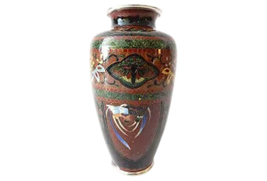 Meiji Period Antique Cloisonné Vase