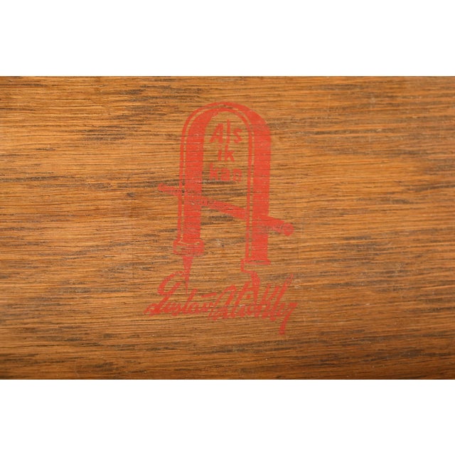 Gustav Stickley Mission Oak Arts & Crafts Spindle Writing Desk or Library Table, Circa 1905 For Sale - Image 10 of 12