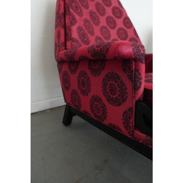 Vintage Harris of California James Mont Style Club Chairs (Set of 2) For Sale - Image 12 of 17