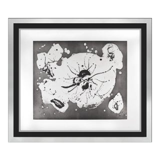 1970s Island Plate (I.4; SFE.1H), Sam Francis For Sale