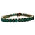New - made in 2026 27ct natural Zambian oval cut Emeralds Each emerald is 5x7mm / 0.75ct 14 karat yellow gold, 21 grams...
