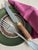 Metal Vintage Sheffield English Antler Stag Horn Handle Stainless Steak Knife Set For Sale - Image 7 of 7