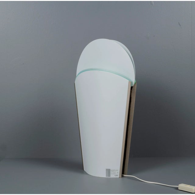 Aqua Sun-Ra Lamp by Samuel Parker, Italy, 1980s For Sale - Image 8 of 15