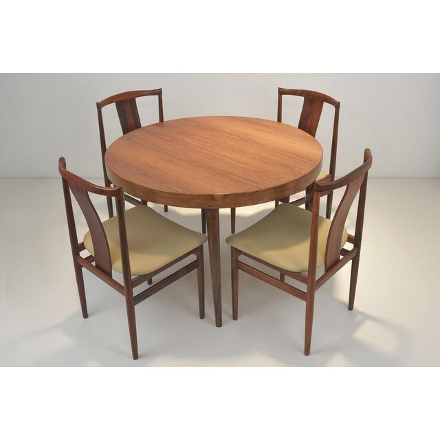 Extendable Table in Rosewood, Denmark, 1960s For Sale - Image 13 of 16