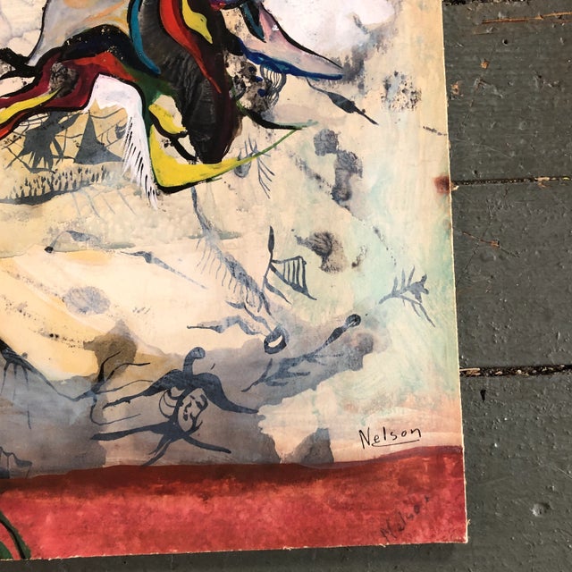 Original painting on illustration board Signed bottom right 21 x 27 unframed