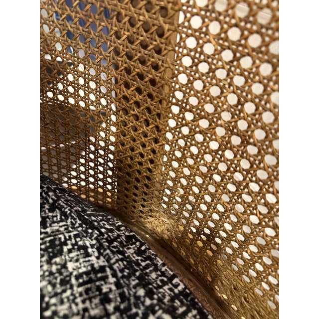 Antique French Late 19th Century Louis XVI-Style Giltwood Caned Settee For Sale - Image 11 of 12