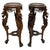 Asian Carved Plant Tables with Dragons, 1920, Set of 2 For Sale - Image 17 of 17