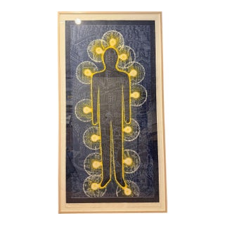 The Luminary Woodblock Print by John Buck For Sale