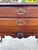 Brown Mid 20th Century Solid Mahogany Queen Anne Lowboy Chest For Sale - Image 8 of 12