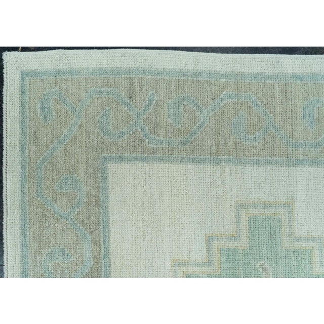 Turkish Oushak Rug 8'3" x 10'3" #19311 For Sale - Image 4 of 8