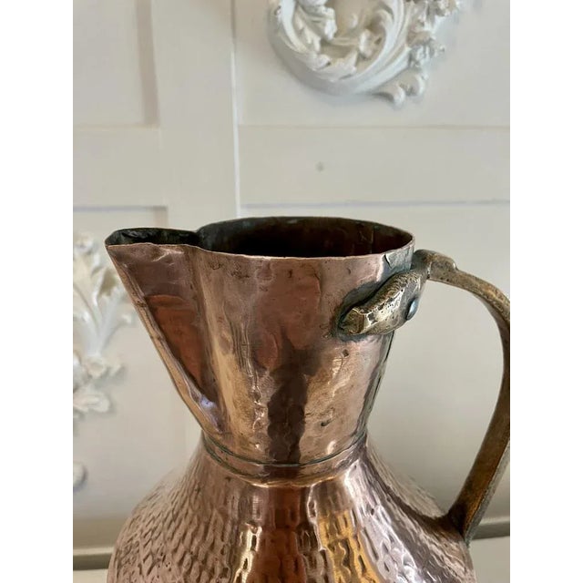 Antique George III Quality Copper Water Jug, 1800s For Sale - Image 6 of 7