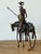 Mid-Century Modern Vintage Boho Brutalist Sculpture of Don Quixote De La Mancha For Sale - Image 3 of 12