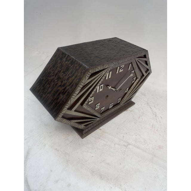 Vintage Art Deco Clock, 1920s For Sale - Image 10 of 16