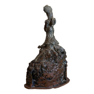 Vintage Ceramic Sculpture Mesplay ‘76 For Sale
