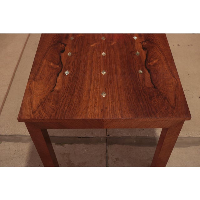 Shell 1950s Modernist Rectangular Side Table For Sale - Image 7 of 10