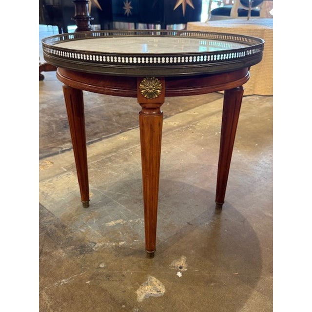 Traditional French Directoire' Boulliotte Table For Sale - Image 3 of 4