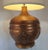 Gold 1970s Mid-Century Large Gold Leaf Lamp For Sale - Image 8 of 13