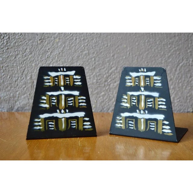 1970s Brutalist Bookends, 1970s, Set of 2 For Sale - Image 5 of 5