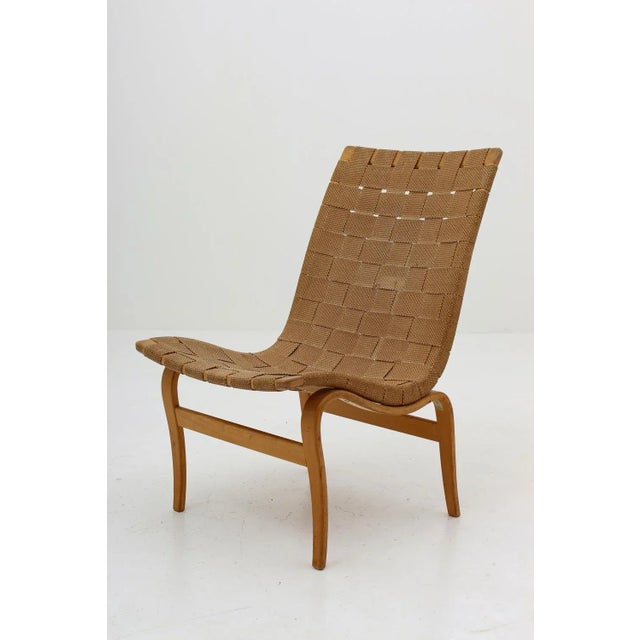 Set of Scandinavian Eva Easy Chairs by Bruno Mathsson for Firma Karl Mathsson, 1944 For Sale - Image 12 of 12