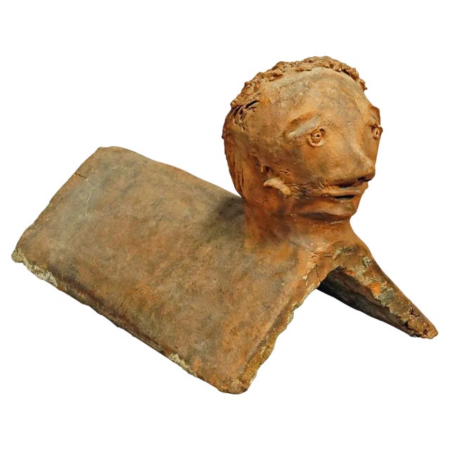 Handmade Roof Rider Brick, Germany, 1844 For Sale