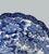 Ceramic Antique Chinese Japanese Blue White Floral Charger Wall Cabinet Plate 19th Cent For Sale - Image 7 of 10