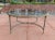 Manner of Maison Charles French Directoire Coffee Table Having Brass Mounts & Glass Inset Top For Sale In Denver - Image 6 of 13