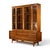 Young Manufacturing Concave Vintage Mid Century Modern China Cabinet C. 1960s, Attributed For Sale In New York - Image 6 of 13