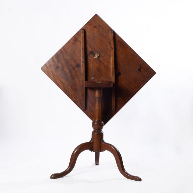 Early 20th Century Tilt Top Table For Sale - Image 6 of 11