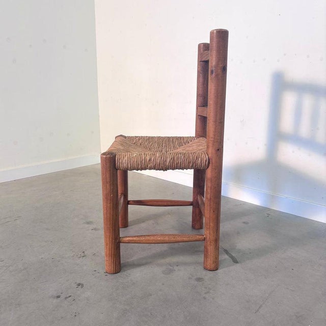 Wood Vintage Farmer Chairs, 1960s, Set of 5 For Sale - Image 7 of 16