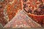 Early 20th Century Orange Antique Zabihi Collection Persian Sarouk Ferehan Rug - A Pair For Sale - Image 5 of 7