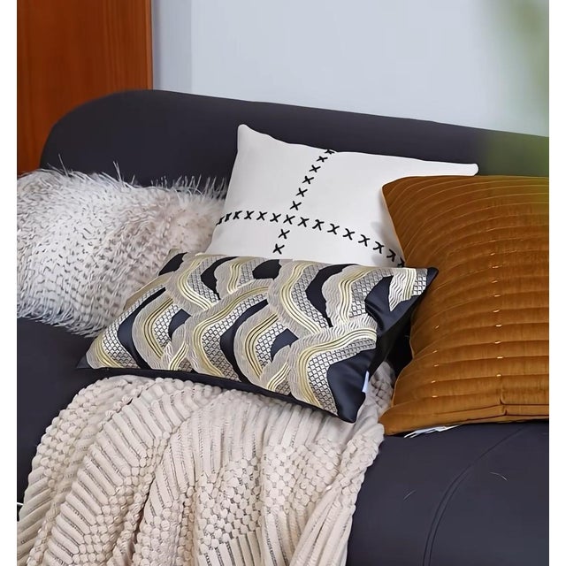 This pillow is a piece that showcases individuality, perfectly blending modern luxury with the charm of the golden age....