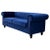Not Yet Made - Made To Order Chester Premium Three-Seater Sofa in Navy Blue Velvet by Europa Antiques For Sale - Image 5 of 5
