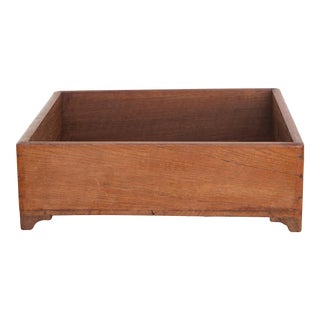 Large Antique Colonial Spice Basket For Sale