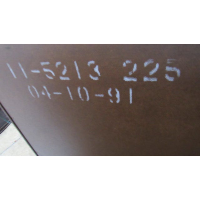 1980s Ethan Allen Georgian Court Dresser Cherry Designer For Sale - Image 11 of 11