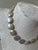 1980s Vintage Pearl Beaded and Sterling Silver Necklace For Sale - Image 5 of 5