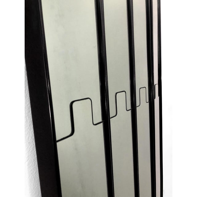 Gronda Wall Mirror Coat Racks by Luciano Bertoncini for Elco, Italy, 1970s, Set of 4 For Sale - Image 6 of 10