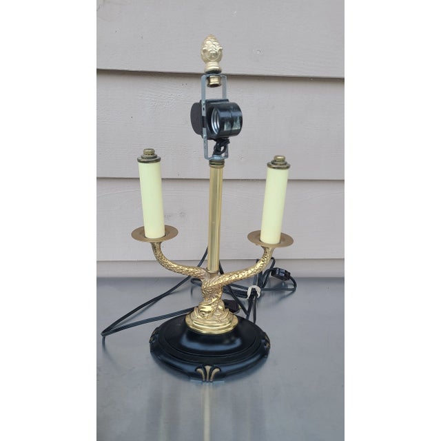 Mid Century Dolphin Lamp For Sale In Seattle - Image 6 of 9