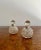Quality pair of antique Edwardian silver collar & cut glass scent bottles having a lovely quality pair of scent bottles,...