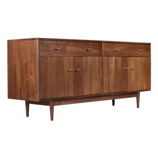 Room & Board Walnut Credenza Tv Stand Entertainment Center For Sale