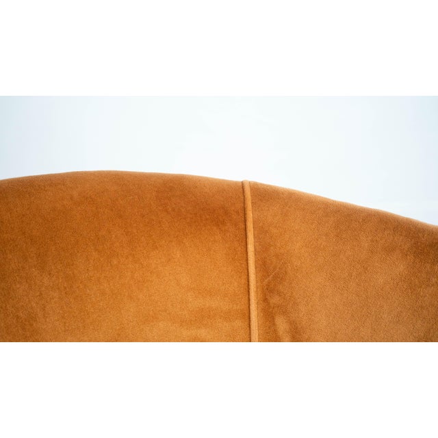 1970s Milo Baughman for Thayer Coggin Attr. Swivel and Tilt Chair, Unmarked For Sale In Boston - Image 6 of 14