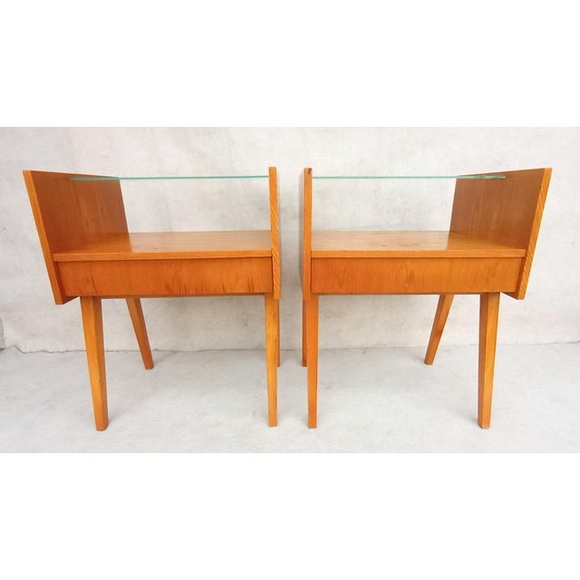 Danish Style Bedside Tables by František Jirák, 1960s, Set of 2 For Sale - Image 16 of 16