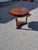 Modern 21st Century French Empire Plum Mahogany Round Table. For Sale - Image 3 of 16