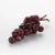 From my personal collection of over 100 alabaster grapes from Italy is this rare burgundy specimen. Popularly brought back...