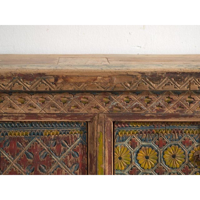 Chinese Carved Gansu Sideboard by Amaru For Sale - Image 9 of 15
