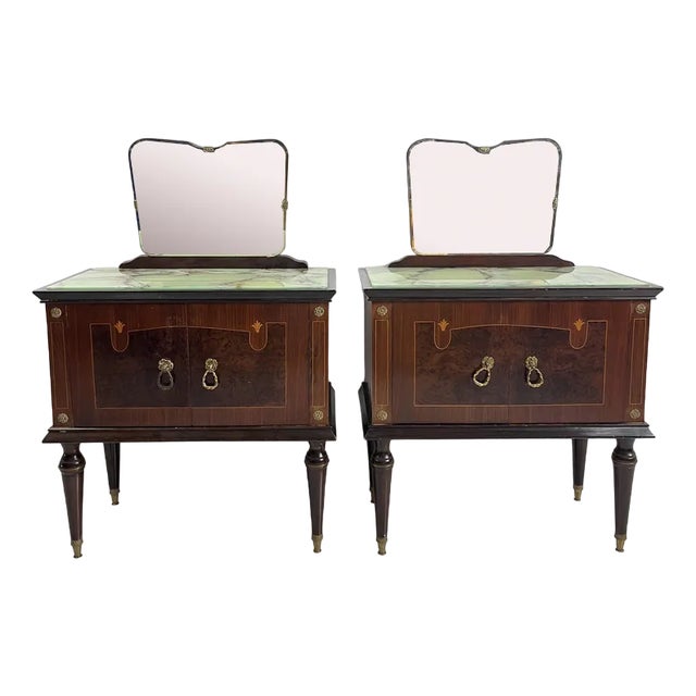 Mid-Century Bedside Tables, 1960s, Set of 2 For Sale